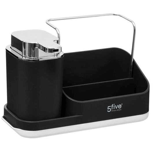 SINKCADDY WITH DISPENSER BLACK NEO