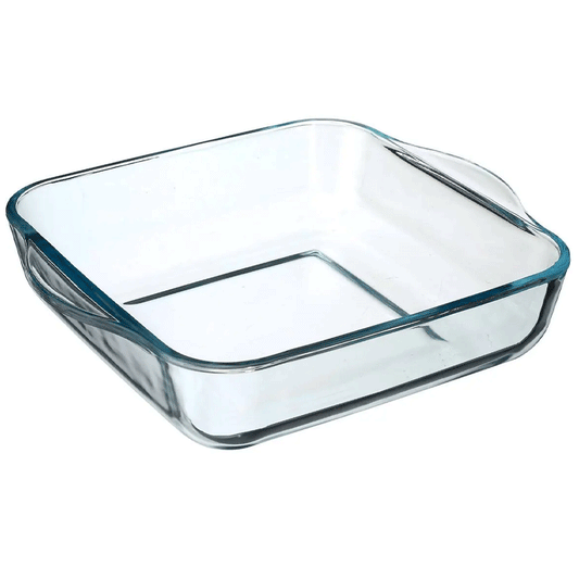 GLASS SQUARE DISH  22