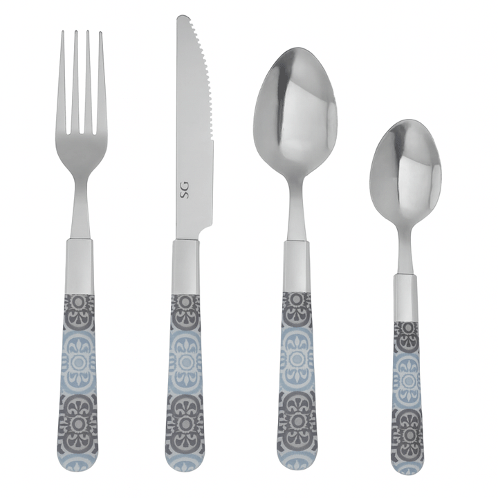24P CUTLERY SET ISALYNE + POT