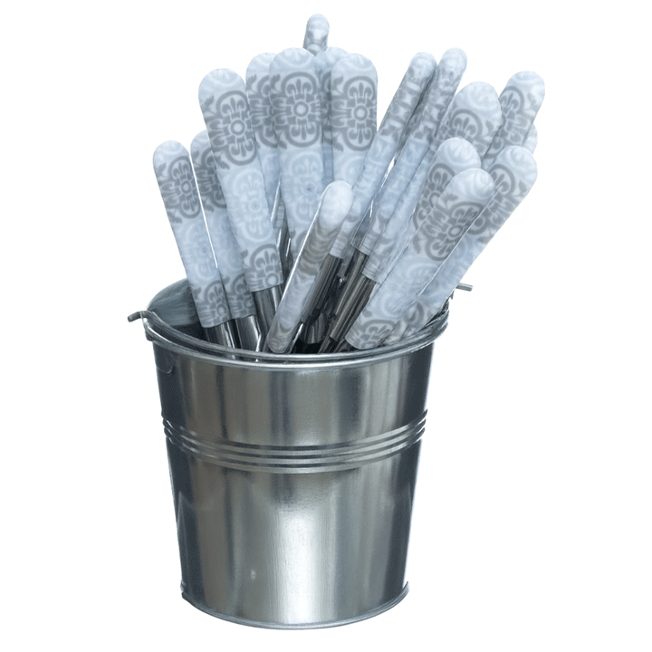 24P CUTLERY SET ISALYNE + POT