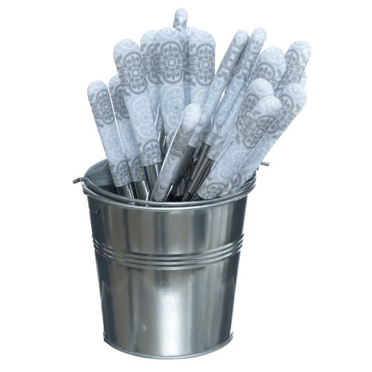 24P CUTLERY SET ISALYNE + POT