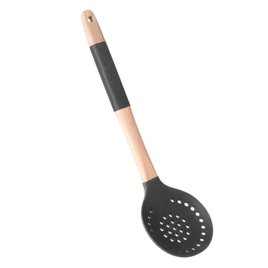 SKIMMING LADLE BLACK WOOD