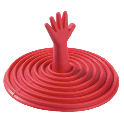 SINK STOPPER D6,5X5CM TPR 24 0,38 CUISINE ELEGANCE 34G 4ASS CLR BL