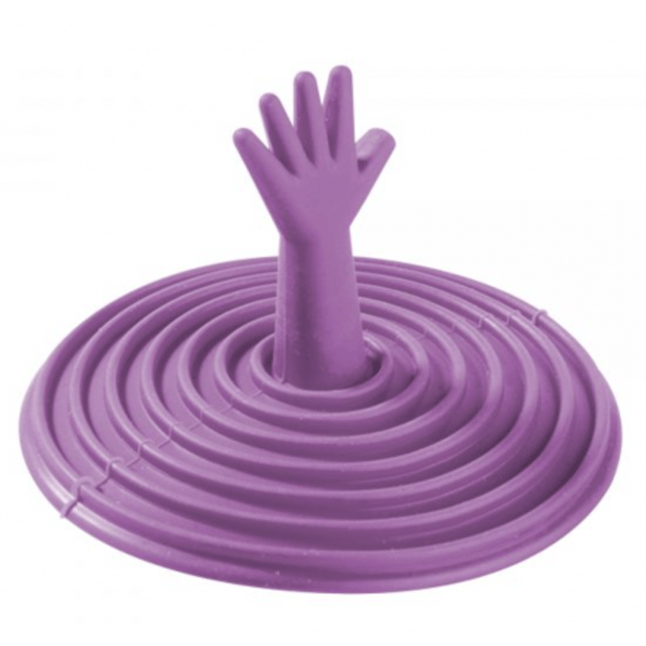 SINK STOPPER D6,5X5CM TPR 24 0,38 CUISINE ELEGANCE 34G 4ASS CLR BL