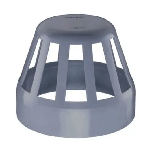 VENTILATION GRILL PP 75MM ROUND GREY