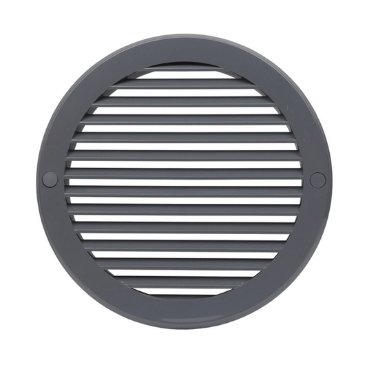 VENTILATION GRILL PP 56MM ROUND GREY