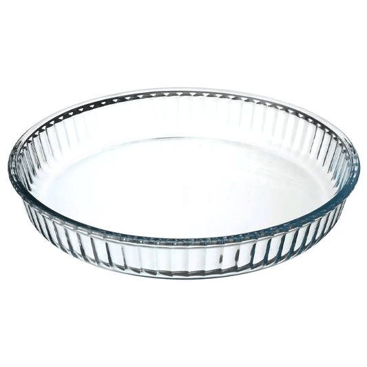 GLASS ROUND DISH 32
