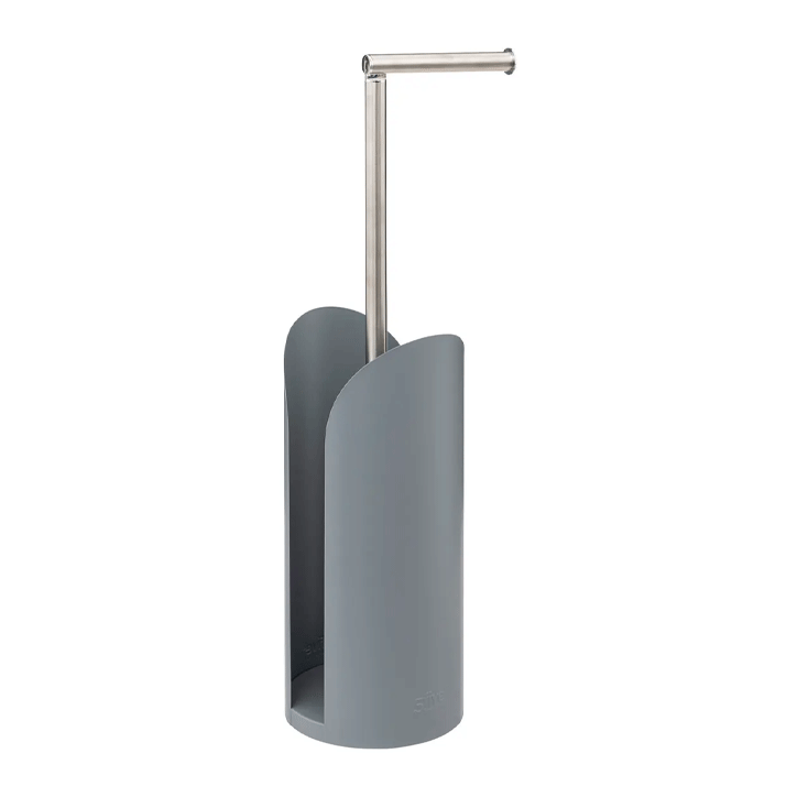 FLEXIBLE TOILET PAPER HOLDER GREY