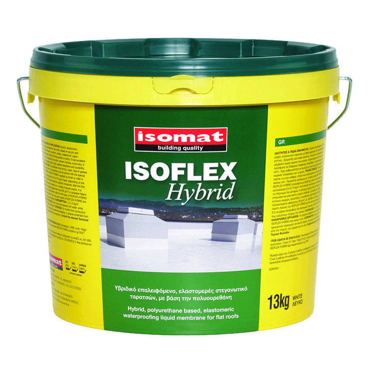 WHITE ISOFLEX HYBRID 13KG ISOMAT