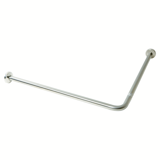 SHOWER CURTAIN ROD L SHAPED 80X80CM