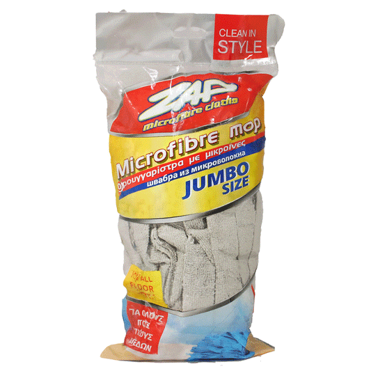 MICROFIBRE MOP JUMBO ZAP
