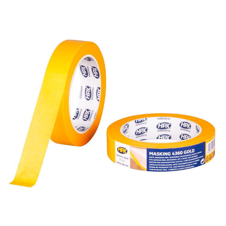 HPX MASKING TAPE GOLD 24MMX45M