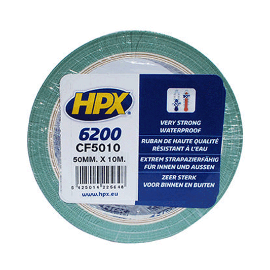 HPX CLOTH TAPE GREEN 50MMx10M