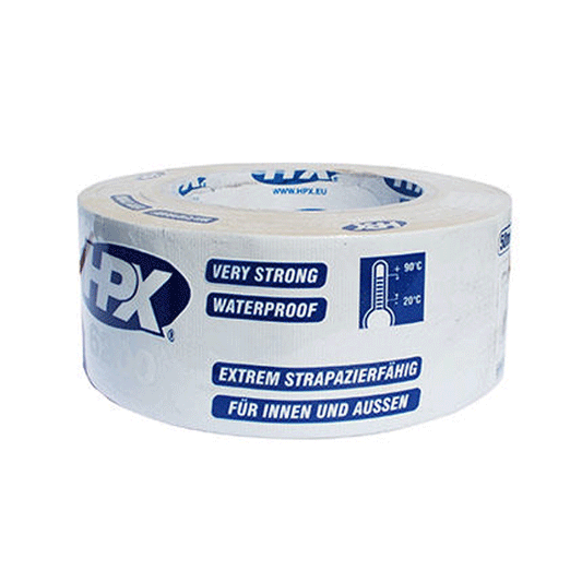 HPX CLOTH TAPE  WHITE  48MMX25M