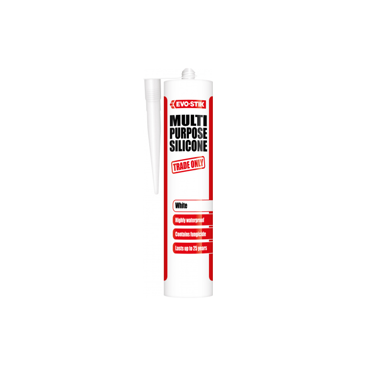 MP SILICONE SEAL WHITE C20 EVOSTIK