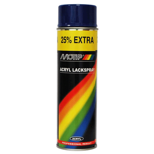 MOTIP SPRAY GLOSS BLUE 500ML