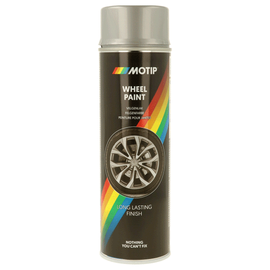 MOTIP SPRAY GLOSS SILVER 500ML