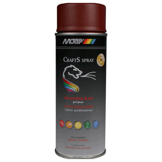 MOTIP CRAFTS PRIMER RED 400ML