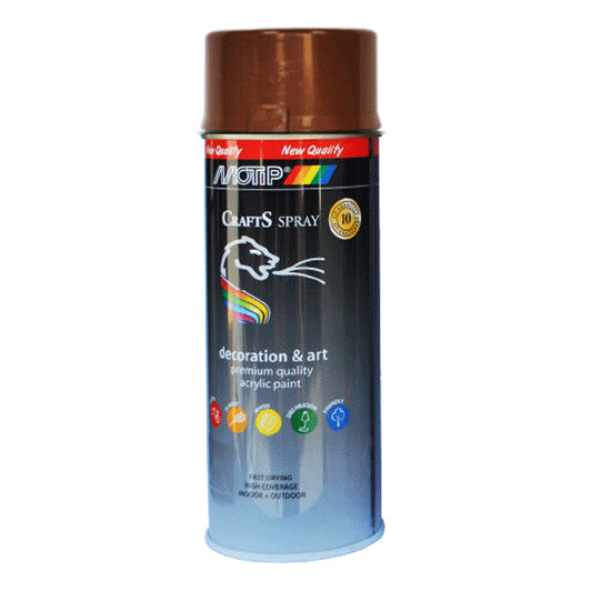 MOTIP CRAFTS LIGHT BROWN RAL-8002 400ML