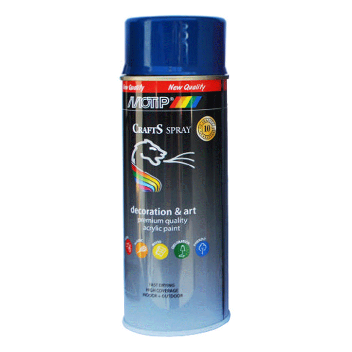 MOTIP CRAFTS ENZIAN  BLUE RAL-5010 400ML
