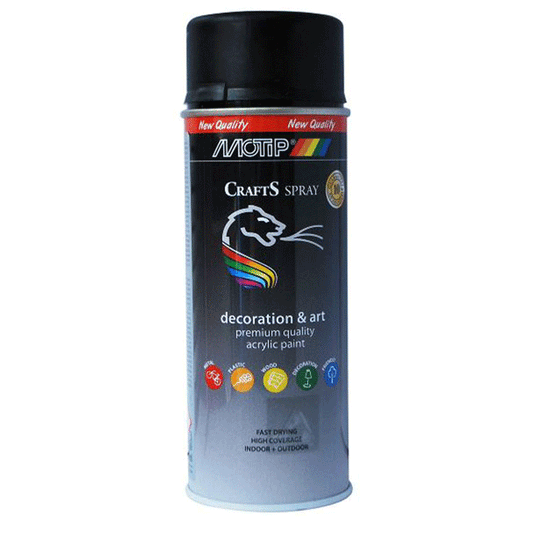 MOTIP CRAFTS MATT BLACK 400ML