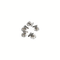 MEMO HOLDER MAGNET STAINLESS DANCING LIFETIME 6PCS