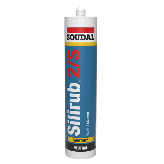 SOUDAL. SILIRUB 2S SANITARY SIL. NEUTRAL BEIGE