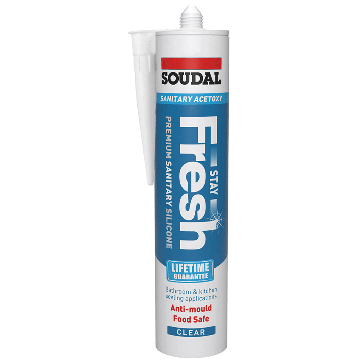 SOUDAL STAY FRESH SANITARY SIL.CLEAR