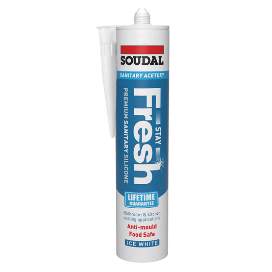 SOUDAL STAY FRESH SANITARY SIL.WHITE
