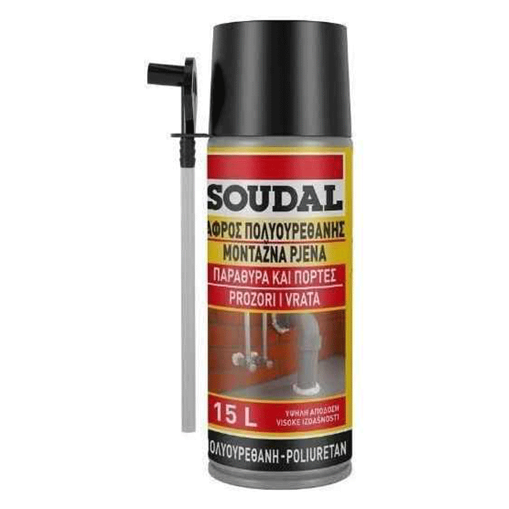 SOUDAL. SOUDAFOAM PU-FOAM 300ML