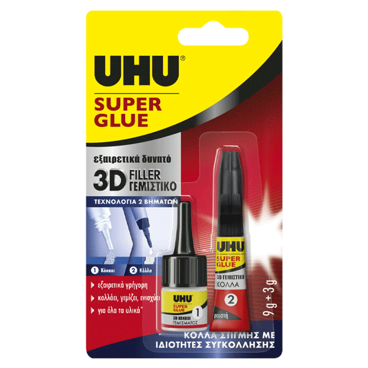UHU SUPER GLUE 3D FILLER