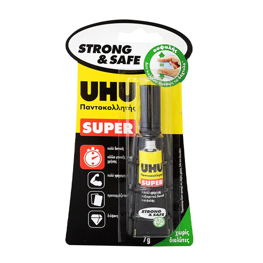 UHU STRONG & SAFE CARD SUPER GLUE