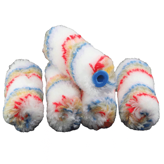 PAINT ROLLER 4" ACRYL 5PCS