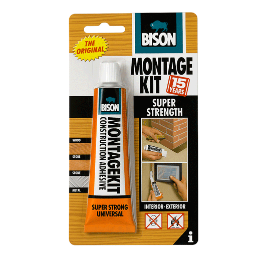 BISON MONTAGE KIT 125G DISPLAY