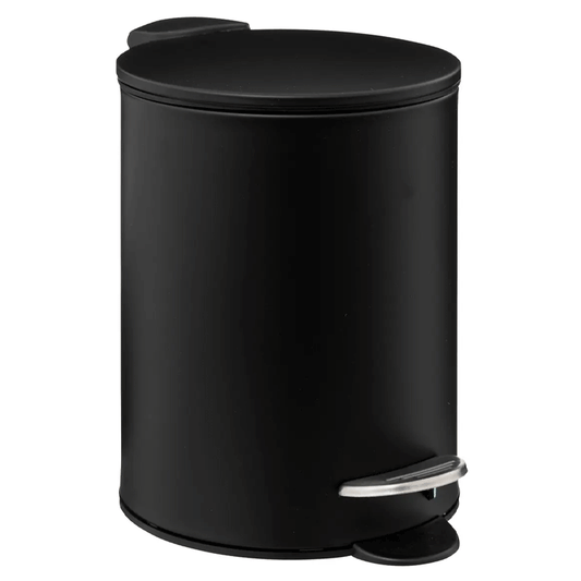 SOFTCL 3L DUSTBIN BLACK