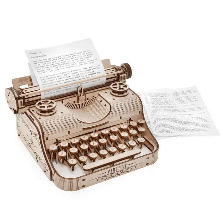 CONSTRUCTION KIT OF MECHANICAL MODEL"TYPEWRITER"