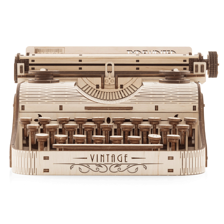 CONSTRUCTION KIT OF MECHANICAL MODEL"TYPEWRITER"