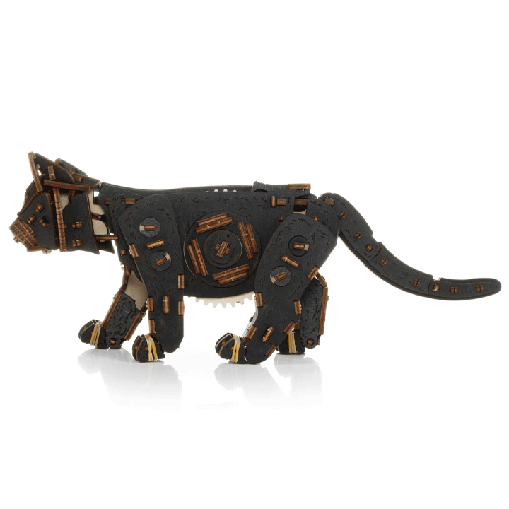 CONSTRUCTION KIT OF MECHANICAL MODEL"BLACK KITTEN"
