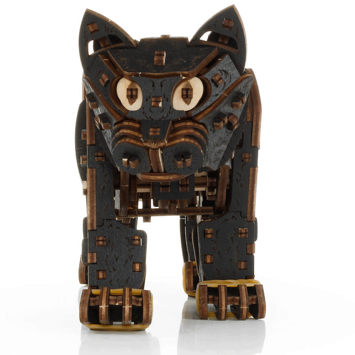 CONSTRUCTION KIT OF MECHANICAL MODEL"BLACK KITTEN"