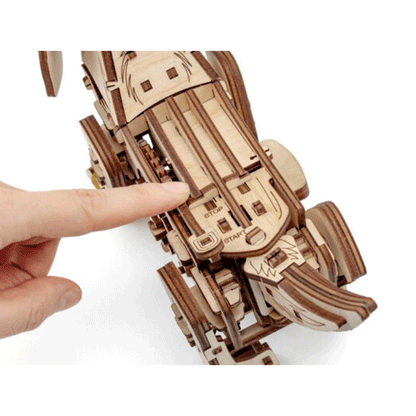 CONSTRUCTION KIT OF MECHANICAL MODEL"PUPPY"