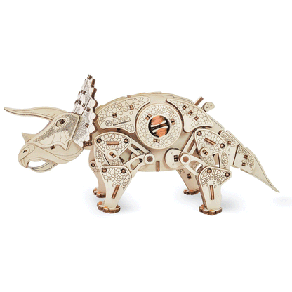 CONSTRUCTION KIT OF MECHANICAL MODEL"TRICERATOPS"