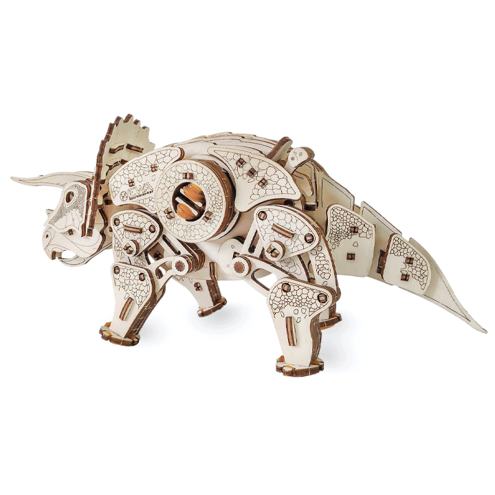 CONSTRUCTION KIT OF MECHANICAL MODEL"TRICERATOPS"