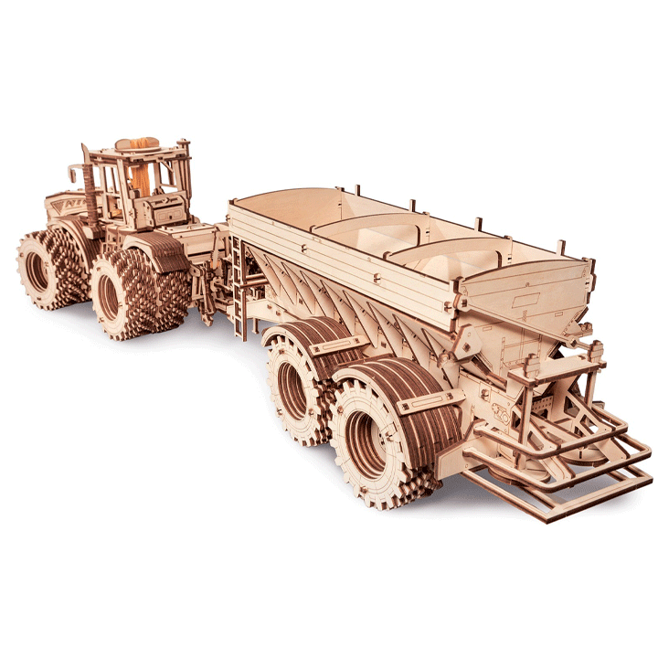CONSTRUCTION KIT OF MECHANICAL MODEL"KIROVETS K-7M"