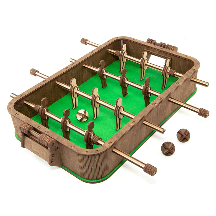 CONSTRUCTION KIT OF MECHANICAL MODEL"TABLE FOOTBALL"
