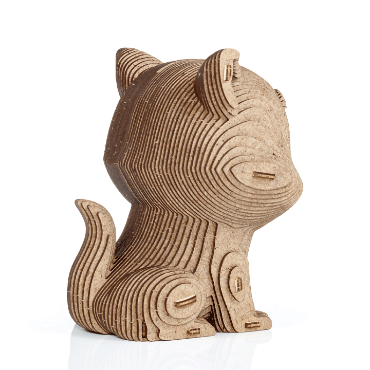 CONSTRUCTION KIT OF MODEL"CAT-COINBANK"