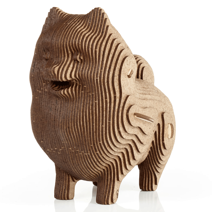 CONSTRUCTION KIT OF MODEL"DOG-COINBANK"
