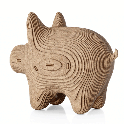 CONSTRUCTION KIT OF MODEL"PIG-COINBANK"