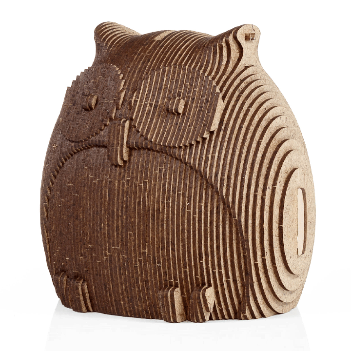 CONSTRUCTION KIT OF MODEL"OWL-COINBANK"
