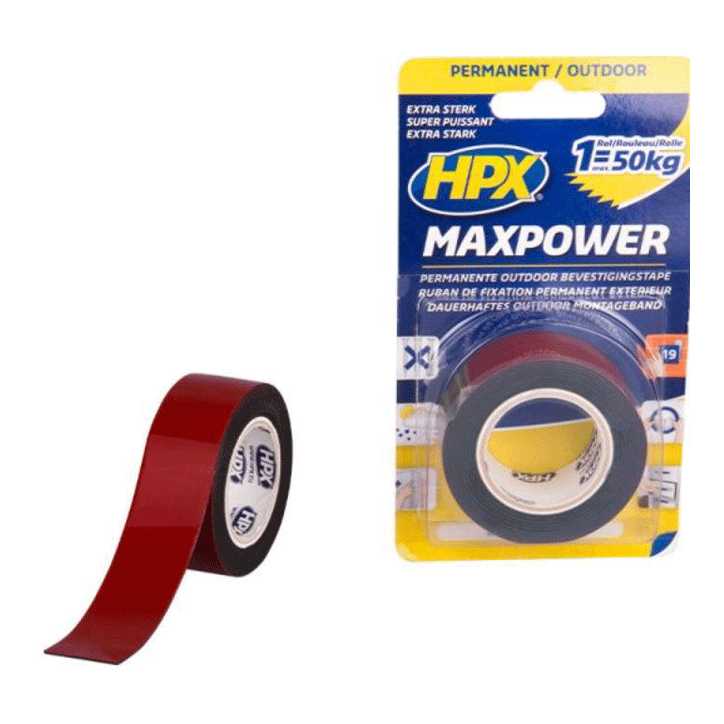 HPX MAX POWER BLACK OUTDOOR 25MMX1.5M