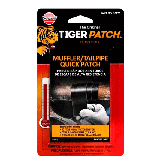 VER. TIGER PATCH MUFFLER & TAILPIPE TAPE
